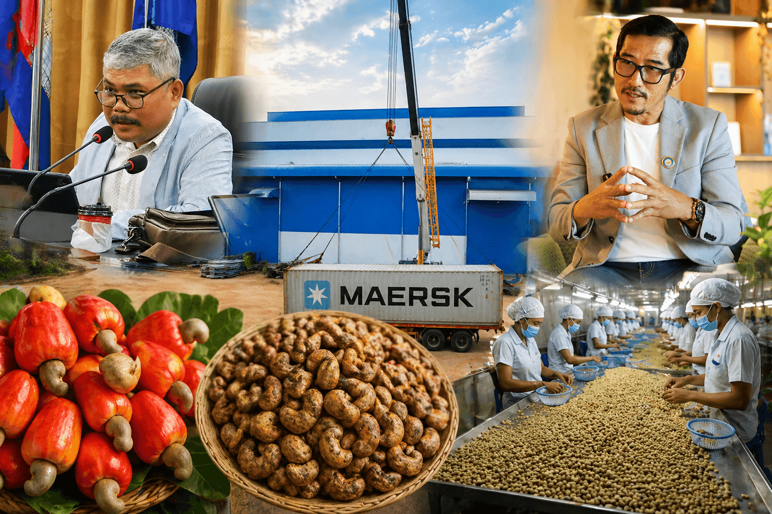 Cambodia’s Raw Cashew Exports Surge 24% in Early 2026 Despite Climate Concerns