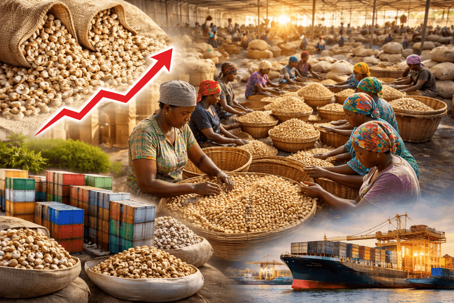 West Africa Cashew Outlook Signals Tougher 2026 Season as Global Competition Intensifies